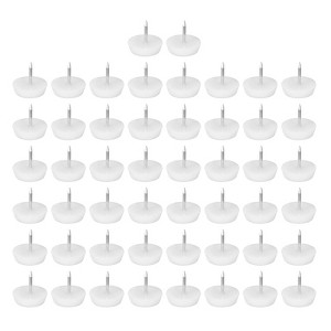 Unique Bargains Plastic Anti-slip Furniture Noise Reduction Furniture Glides 50 Pcs - 1 of 4