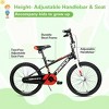 Kids Bike, 18 Inch Children Bicycle for Boys Girls Ages 5-10 Years Old, Rider Height 42-52 Inch, Coaster Brake (Red) - 2 of 4