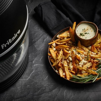 Fritaire 5 Qt Black Electric Glass Bowl Air Fryer