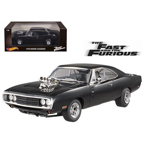 1970 Dodge Charger Black The Fast Furious Movie 2001 118 Diecast Model Car By Hotwheels