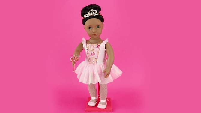 Our Generation Delmy with Tiara &#38; Wand 18&#34; Sugar Plum Fairy Doll, 2 of 7, play video