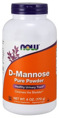 D-Mannose Powder by Now Foods  -  6 oz Powder