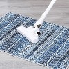Plush Modern Geometric Area Rug, Soft Faux Wool Large Carpet, Machine Washable Non-Slip Accent Rug for Living Room, Bedroom, Dining Room - 4 of 4