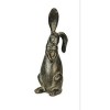 Floppy Ear Rabbit Statue Set – 16.5"H – Polystone Spring Decor – By Melrose - 3 of 3