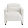 Grungis Boucle Accent Chairs,Living Room Chairs with Plywood Frame,Comfy Chairs for Living Room,Bedroom - 4 of 4