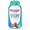 Vitafusion Gorgeous Hair Skin & Nails Supplement Gummies - Raspberry - 135ct - image 2 of 4