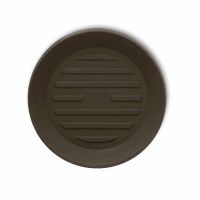Crescent Garden Universal Round Plastic Plant Saucer