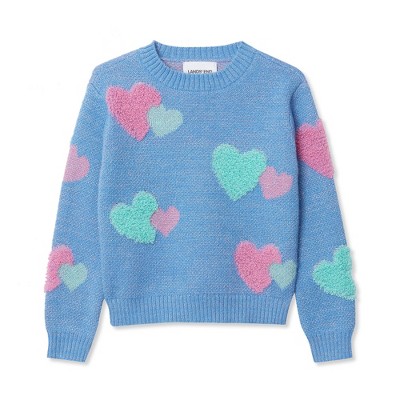 Lands' End Kids Meet and Greet Bow Knit Sweater