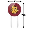 University of Minnesota Duluth Bulldogs Logo Acrylic Cake Topper Party Decoration for Wedding Anniversary Birthday Graduation - 2 of 4