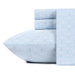 5-Star Luxury Sheet Set | 600 Thread Count 100% Cotton Sateen | Soft & Crisp Bed Sheets with Deep Pockets by California Design Den - 1 of 4
