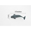 Pilot Whale, Marine Mammal, Rubber Animal, Realistic Toy Figure, Model, Replica, Kids, Hand Painted, Educational, Gift,    3 Inches    CH440 BB109 - 2 of 4
