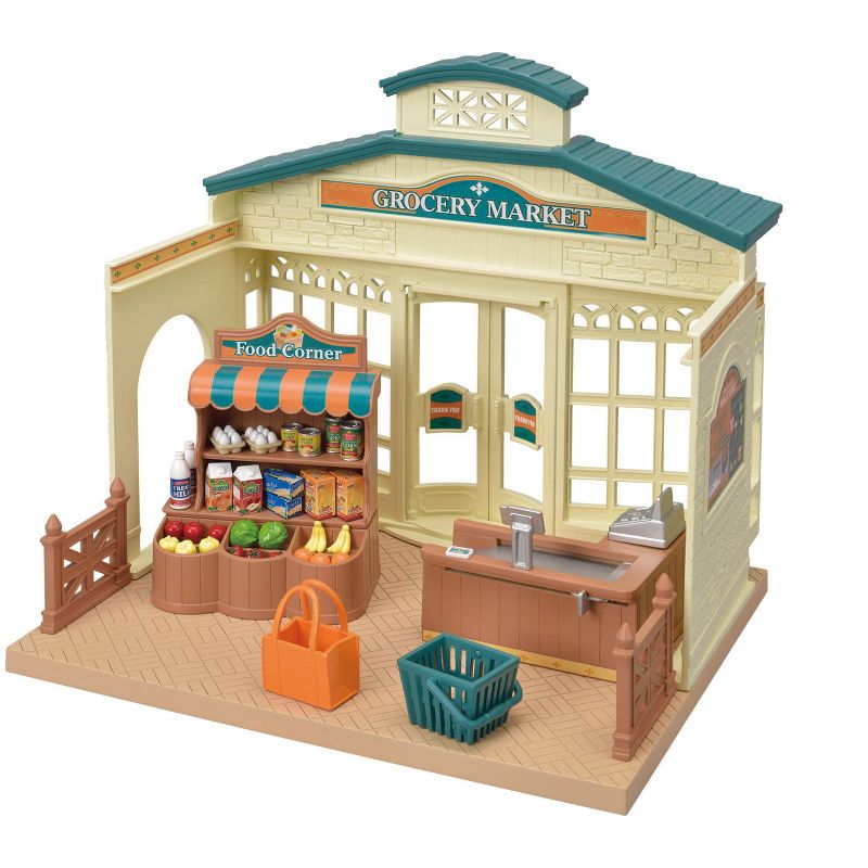 Calico Critters Grocery Market, Dollhouse Playset, 1 of 9