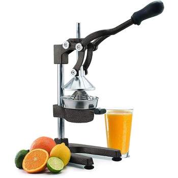 NutriChef Electric Juice Press – Orange Juicer Citrus Squeezer with Manual Juice  Presser Handle (Stainless Steel) – Monsecta Depot