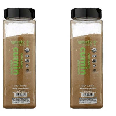 Spicely Organics Ground Cumin - Case of 2/17 oz