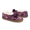 MUK LUKS Women's Classic Ballerina Slipper, Purple, L/XL (8-10) - 4 of 4