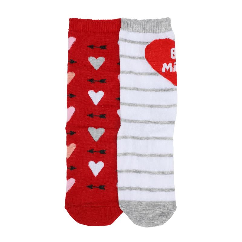 Valentine's Day Themed Youth 2-Pack Crew Socks, 2 of 7