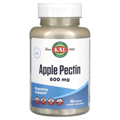 KAL Apple Pectin, 600 mg, 120 VegCaps