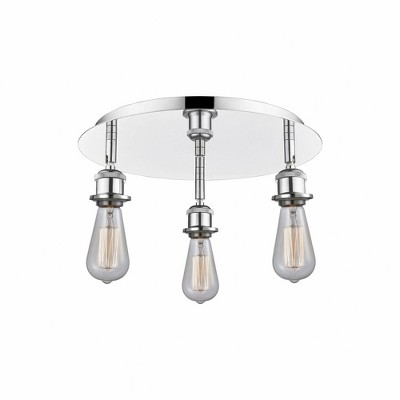 Ballston - 3 Light Flush Mount In Industrial Style-3.5 Inches Tall and 11.75 Inches Wide