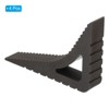 Unique Bargains Rubber Durable Sturdy Non-Slip Heavy Duty Door Stop 4 Pcs - 3 of 4
