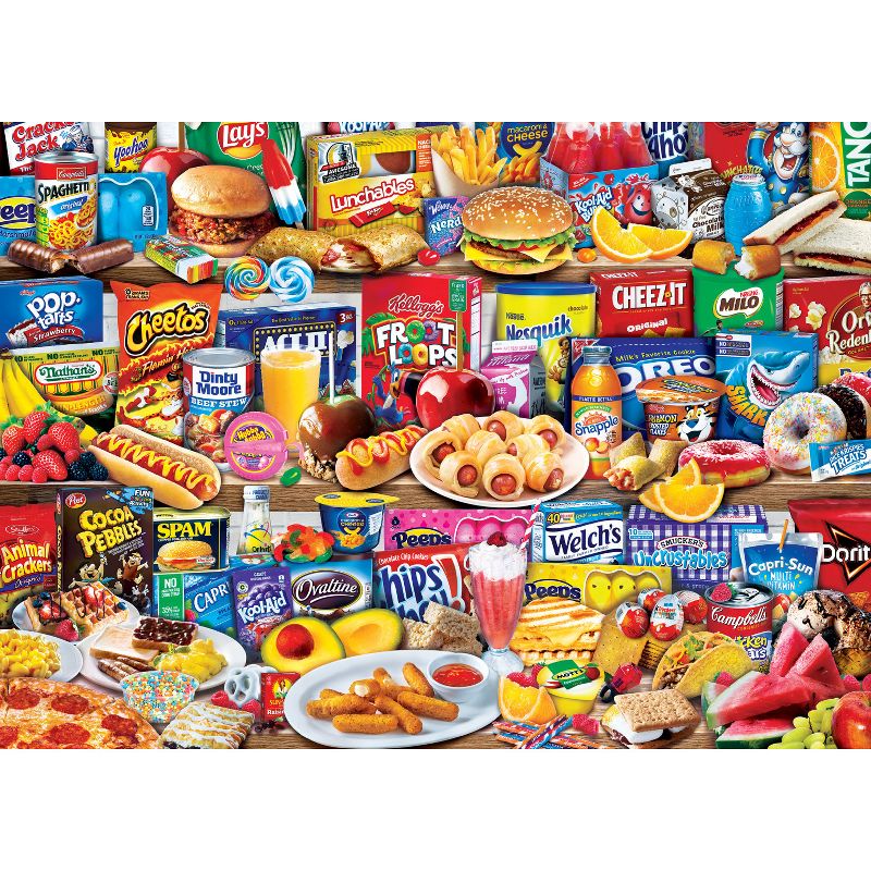 MasterPieces 1000 Piece Jigsaw Puzzle - Kids Favorite Foods - 19.25"x26.75", 3 of 9