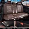 Coverado Seat Covers Luxury Faux Leather Seat Protectors - 4 of 4