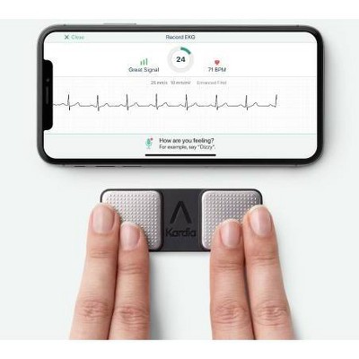 AliveCor KardiaMobile Personal EKG Monitor - Black