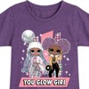 Girls' - LOL Surprise! - Winter Dolls Fitted Short Sleeve Graphic T-Shirt - 2 of 4