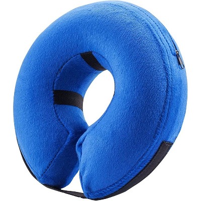 BENCMATE Protective Inflatable Collar for Dogs and Cats - Soft Pet Recovery Collar Does Not Block Vision E-Collar