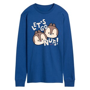 Men's - Disney - Lets Go Nuts Long Sleeve Graphic T-Shirt - 1 of 3