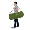 Bear & Bark Large Duffle Bag - Green 42"x16" - 138L - Extra Large Canvas Military and Army Cargo Style Carryall Duffel for Men and Woman - 3 of 4