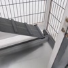 Gulches 34in H x 43in W x 20in D RollHutch Rabbit Cage gray 1 Pack Bunny Guinea Pig Home Livestock Supplies Product type - 4 of 4