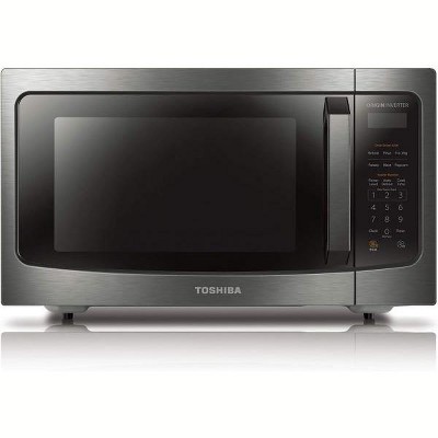 Toshiba 1.6-cu ft 1250-Watt Countertop Microwave Oven with Inverter Technology and Smart Sensor