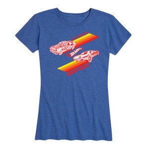 Women's - Hot Wheels - Valentine's You Make My Heart Race Short Sleeve Graphic T-Shirt - 1 of 4