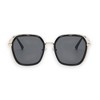 Anna-Kaci Women's Geometric Square Sunglasses with UV400 Protective Lenses - 2 of 4
