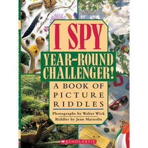 I Spy Year Round Challenger: A Book of Picture Riddles - by  Jean Marzollo (Hardcover) - 1 of 1
