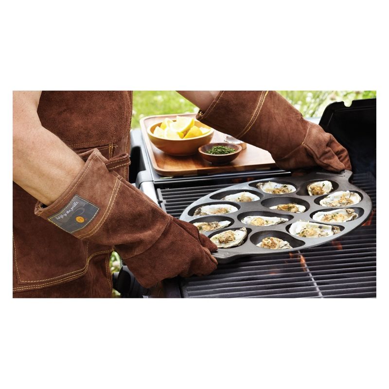 Oyster Grill Pan - Black - Outset, 3 of 6