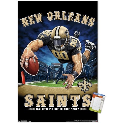 Trends International Nfl New Orleans Saints - Cameron Jordan Feature Series  23 Unframed Wall Poster Prints : Target