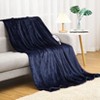 Heated Blanket Electric Throw, Reversible Two-Color Flannel Heating Blankets, Soft Heated Throws for Couch with 5 Heat Setting - 2 of 4