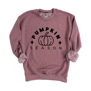 Simply Sage Market Women's Graphic Sweatshirt Pumpkin Season Pumpkin Puff Print - 1 of 4