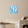 Art Remedy Textured Blue Butterflies Butterfly Wall Art Unframed - 2 of 4