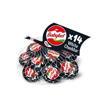 Mini Babybel White Cheddar Cheese - 14ct/10.5oz