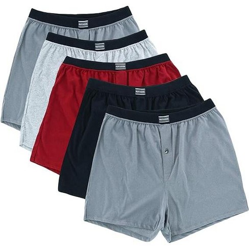 Fruit of the Loom Men's Active Cotton Blend Lightweight Boxer Briefs,  Assorted Colors (8 Pack), Small at  Men's Clothing store