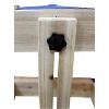 Children's Wooden Sandbox with Adjustable Canopy, Sand box with cover for Garden, Sand Pit - 3 of 4