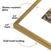 Americanflat Aluminum Picture Frame with Mat - 3 of 4