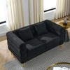 CAVINAS Comfort Teddy Fabric Couches for Living Room, Oversized Sofa with Pillows, Deep Seating Sofa for Living Room, Bedroom - 2 of 4