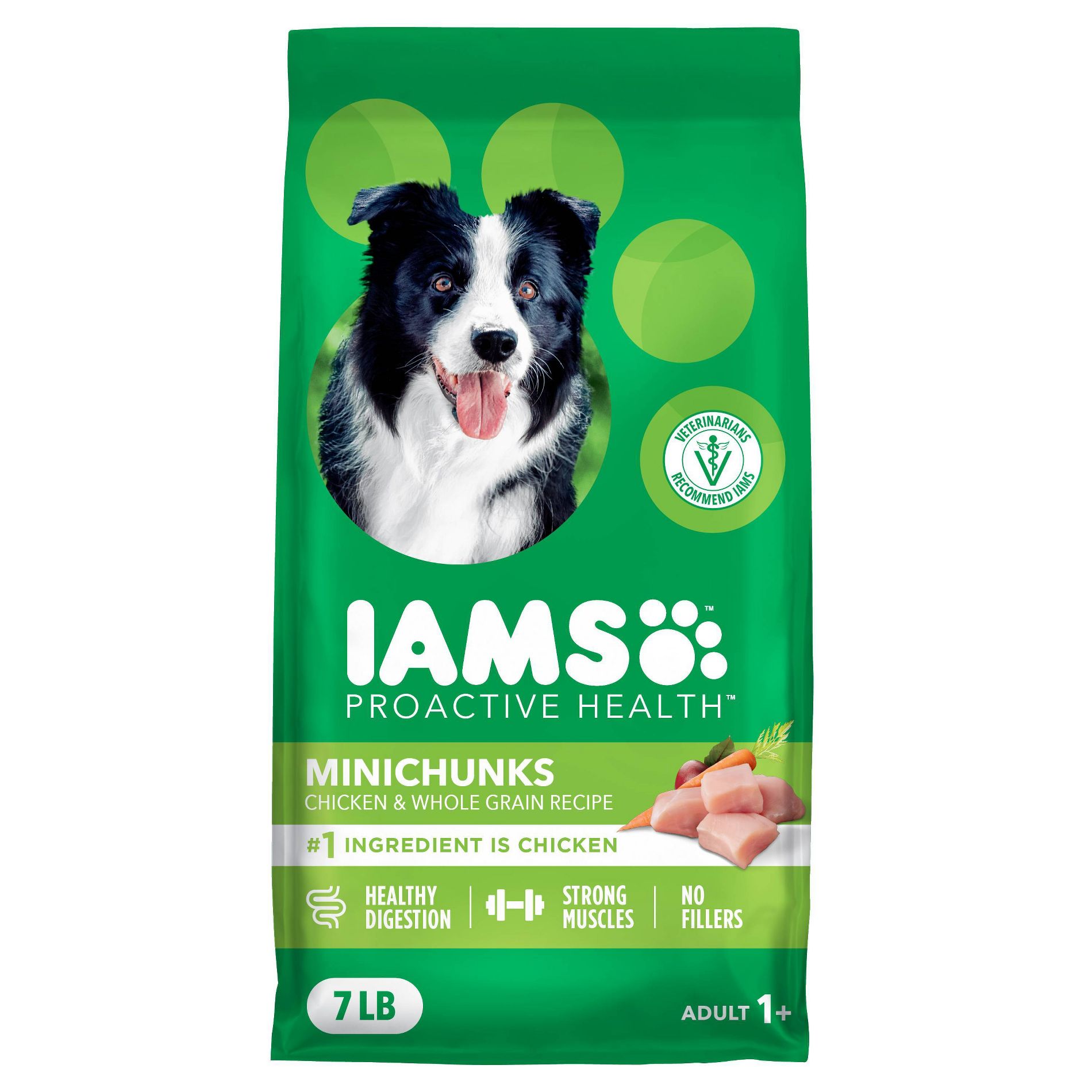 IAMS Proactive Health Chicken and Whole Grain Flavor Minichunks Dry Dog Food