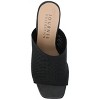 Journee Collection Womens Leighton Soft Knit Slip On Open Toe Pumps - 4 of 4