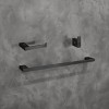 Elegant Lighting Sofia 3-Piece Bathroom Hardware Set in Matte Black - 3 of 4