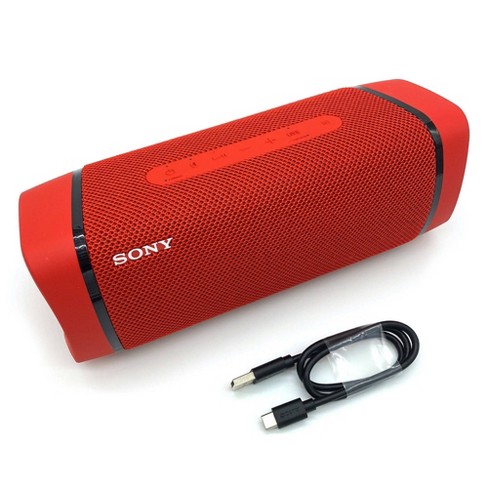 Altavoz Bluetooth portátil de Sony SRS-XB33 (rojo)