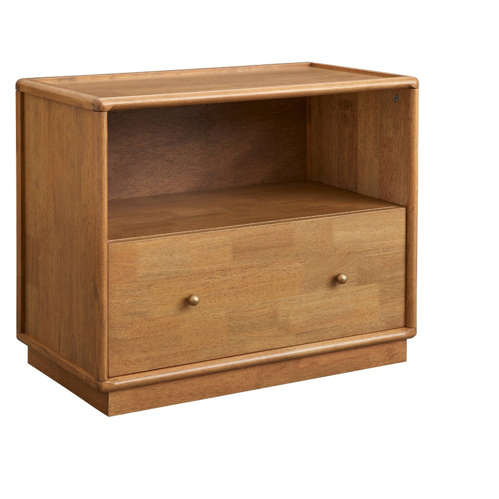 Buylateral Claudia 1 Drawer Nightstand Light Oak